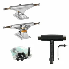 Independent Skateboard Trucks 169 With 1.25" Hardware and Krown T-Tool Black