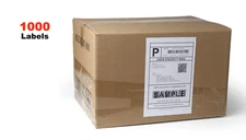 1000 8.5" X 5.5" Half Sheet Self Adhesive Shipping Labels 2 Per Sheet US