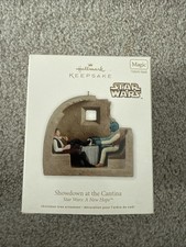 2011 Hallmark Magic Ornament Star Wars Showdown at the Cantina w sound