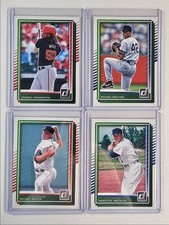 [4] JAMES WOOD MARIANO RIVERA ROGER CLEMENS 2025 DONRUSS BASEBALL Q6016