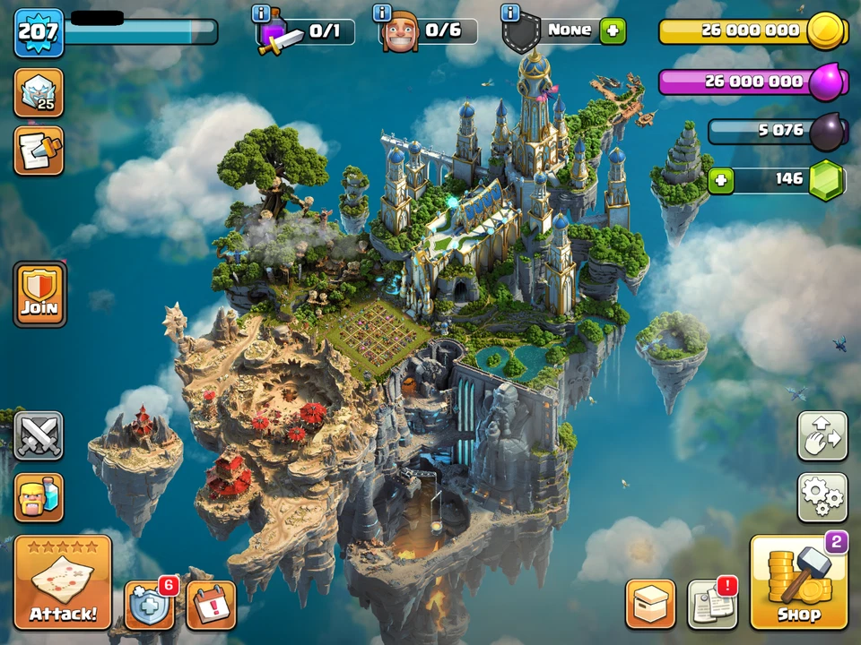 TH16 FULLY MAXED BASE, 82-91-62-70-45 Heroes, Dragon Scenery, High Equipment - Image 3 of 4