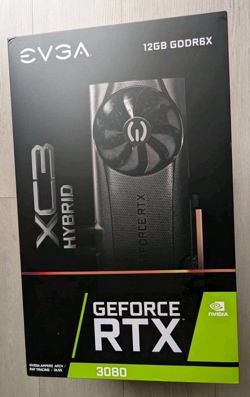 EVGA GeForce RTX 3080 XC3 Hybrid 12GB GDDR6X LHR Graphics Card
