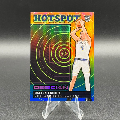 2024-25 Obsidian Dalton Knecht Hotspot RC Electric Etch /15 Lakers