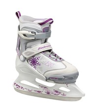 NEW Bladerunner Kids Ice Skates Adjustable Sizes 5-8 Micro G Ice White Padded