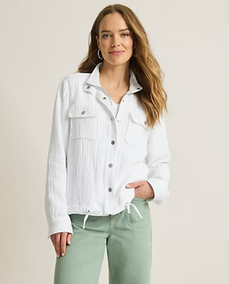 Tommy Bahama Island Gauze Field Jacket - No Import Fees