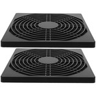 2pcs Pc Chassis Fan Dust Cover: Computer Dustproof Fan Protector