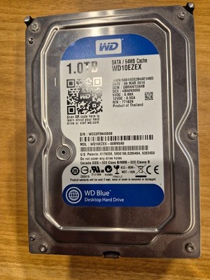 Western Digital WD Blue 1TB SATA 6Gb/s 7200rpm Festplatte (WD10EZEX)