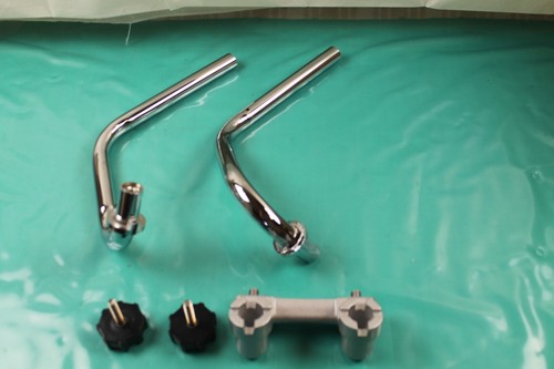 New Honda Z50 DAX CT70 Monkey Motorcycle Handlebar Bridge Bars Knobs - Picture 7 of 15