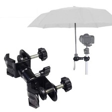 Hooshion Umbrella Chair Clamp for Cameras, Black, Tripod Mount