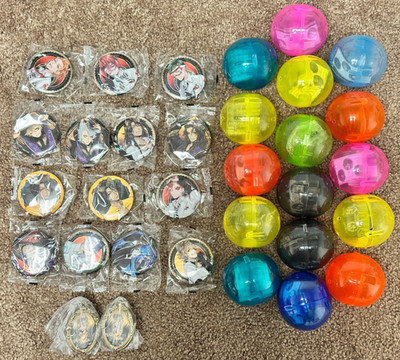 Disney Twisted Wonderland Assorted Bandai Capsule Button Pin Lot Of 16 Idia