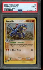 PSA 9 MINT Pokemon Armaldo EX Sandstorm Holo 1/100 on eBay