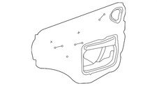 Genuine Toyota Water Deflector 67831-02241