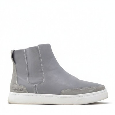 Timberland Womens Skyla Bay Chelsea Boots Grey Leather Suede A24VX Size 6.5