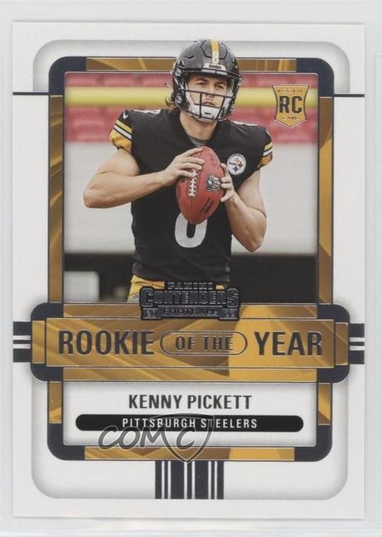 2022 Panini Contenders Rookie of the Year Kenny Pickett #ROY-KPI RC 0kr0