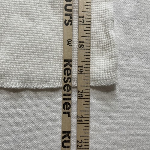 Camicia Vintage Quiksilver Piccola Manica Lunga Termica Gioventù 7/8 Waffle Y2K Surfer - Foto 8 di 10