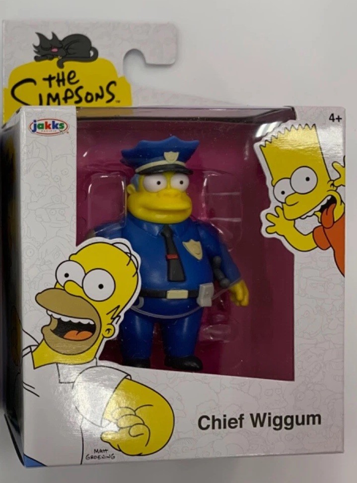 2024 Jakks Pacific Simpsons Chief Wiggum Figure 2.5 New In