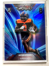 Jaylen Wright RC /15, Miami Dolphins, Tennessee, Wild Card American Metallix