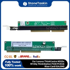 For Lenovo ThinkCentre M920x M720q ThinkStation P330 PCIE16 Riser Card 01AJ940