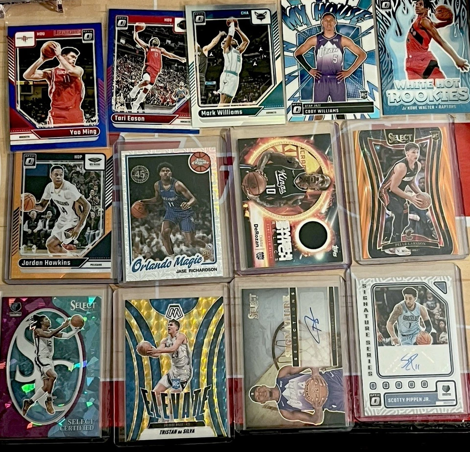 Lote Seleccionar 48 Tarjetas Baloncesto Mosaico 2024-25 3 Autos 8 Numerados Castillo Ja Sarr Foto 2 de 4