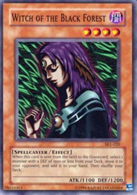 Witch of the Black Forest - SKE-020 - Common - Unlimited Edition - Heavily Playe
