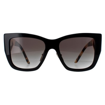 Prada Sunglasses PR21YS 1AB0A7 Black and Tortoise Gray  display picture 1