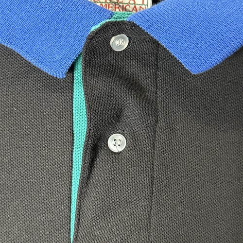 Vintage Great American Originals Polo Shirt Size Large USA Mustang Car - Picture 8 of 8