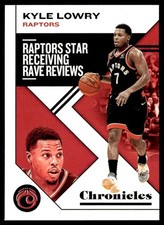 2020-21 Panini Chronicles Kyle Lowry Toronto Raptors #7