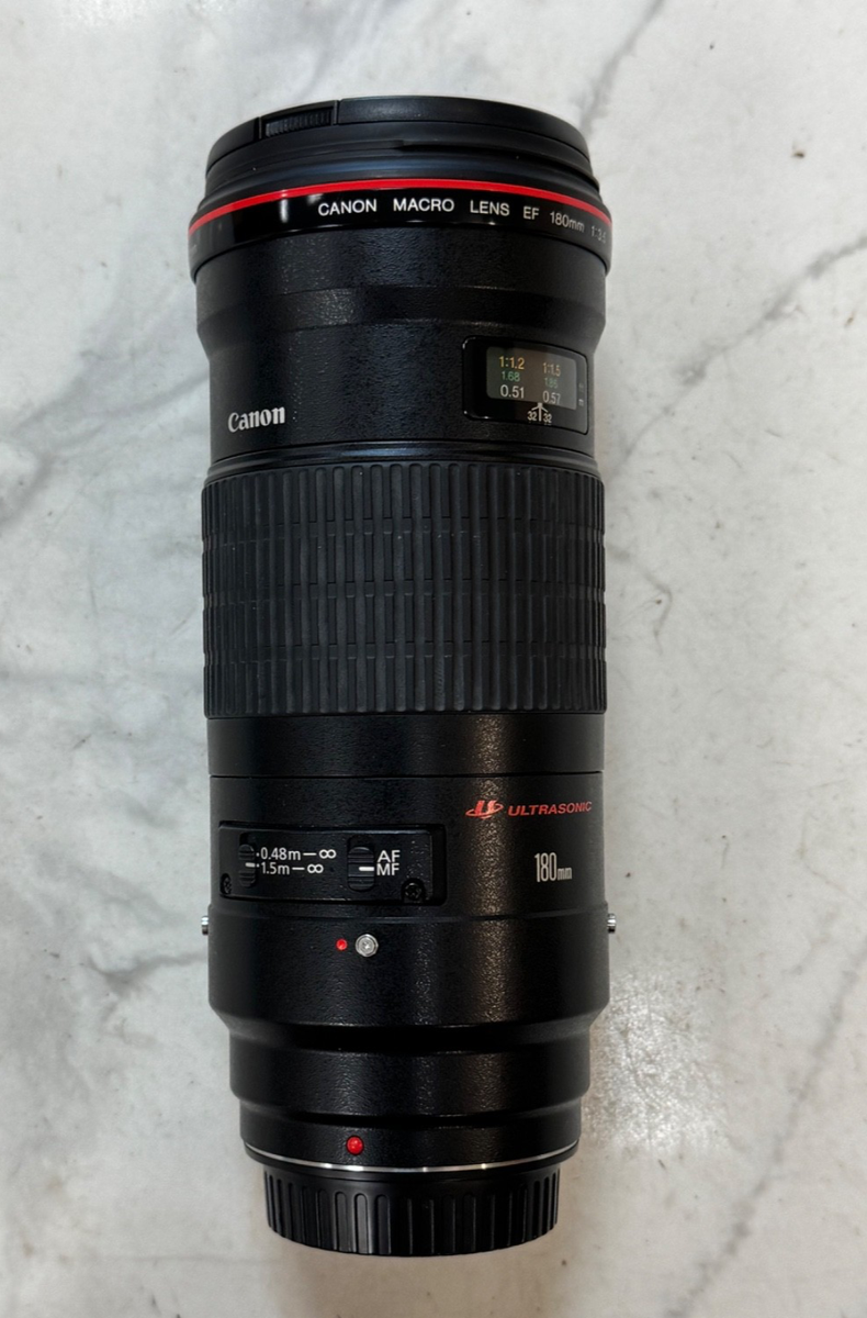 レンズ(ズーム) #287 Canon macro LENS EF 180mm 1:3.5 L Canon EF 180mm f/3.5L Macro USM - Lenses - Camera & Photo lenses