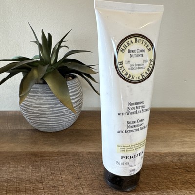 Perlier Shea Butter + White Lily Extract Body Butter 8.4 oz. Sealed NEW