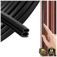 TüRdichtung Dichtungsband Selbstklebend 12Mm X 12Mm 6M Flexibel Wasserdicht