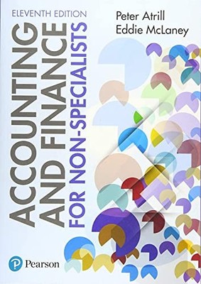 Accounting and Finance for Non-Specialists 11th edition by Peter Atrill NEW