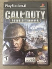 Call of Duty: Finest Hour - Playstation 2 PS2 Game - No Manual - Free Shipping