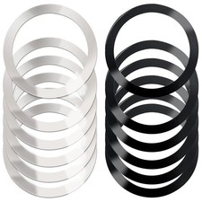 10PCS Magnetic Metal Ring Sticker for MagSafe Wireless Charger Phone Holder