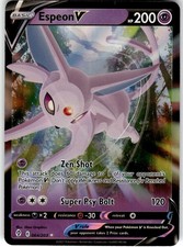 Espeon V Ultra Rare SWSH07: Evolving Skies 064/203 LP
