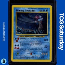 2001 POKEMON NEO REVELATION #65/64 SHINING GYARADOS HOLO SECRET RARE