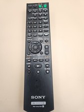 Genuine SONY RM-AAU130 Stereo Receiver Remote Control Black Tested