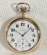 Stunning 1908 Illinois 21j Getty 174 Pocket Watch