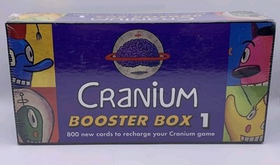  Cranium Booster Box 1 Expansion Pack 800 Sealed Cards New Sealed