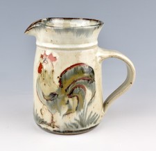 Colin Kellam Studio Pottery -  Standard Ware Cockerel Range Medium Stoneware Jug