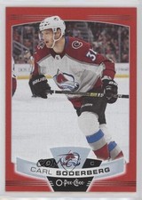 2019-20 O-Pee-Chee Wrapper Redemption Red Carl Soderberg #309 0c3