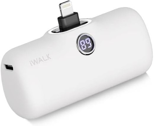 New -- iWALK Portable Charger, 4800mAh L1ghtning Port Fast Charging Power Bank