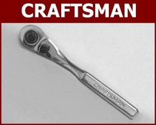 Old Style Craftsman 14 Drive Quick Release Ratchet 44807 Brand New