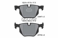 Textar Bremsbelagsatz Scheibenbremse Q+ 2344704 FüR BMW X5 X6 E71 E70 E72 F16