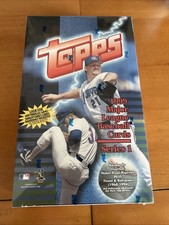 1999 Topps Series 1 Baseball Box Sealed; Griffey Jr and Jeter HOF cards