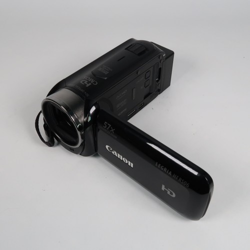 Canon LEGRIA HF R506 Camcorder High HD Digital Video Camera + Case - Excellent - Photo 16 sur 18