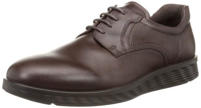 Homme S Lite Hybrid Plain Toe Tie Shoes, Mokka, 41 EU