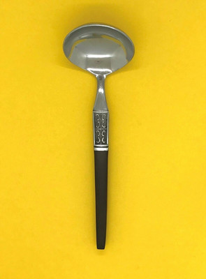 EKCO LA JOYA Pattern Stainless Flatware GRAVY LADLE 7-1/4'' Rosewood Like Handle