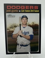 2020 Topps Heritage Baseball Jedd Gyorko Los Angeles Dodgers #10