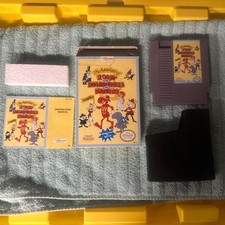 The Adventures of Rocky and & Bullwinkle and Friends (Nintendo NES) w Box Manual