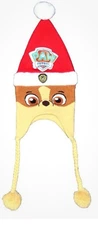 NEW Nickelodeon Paw Patrol Santa Claus Rubble Laplander Knit Hat